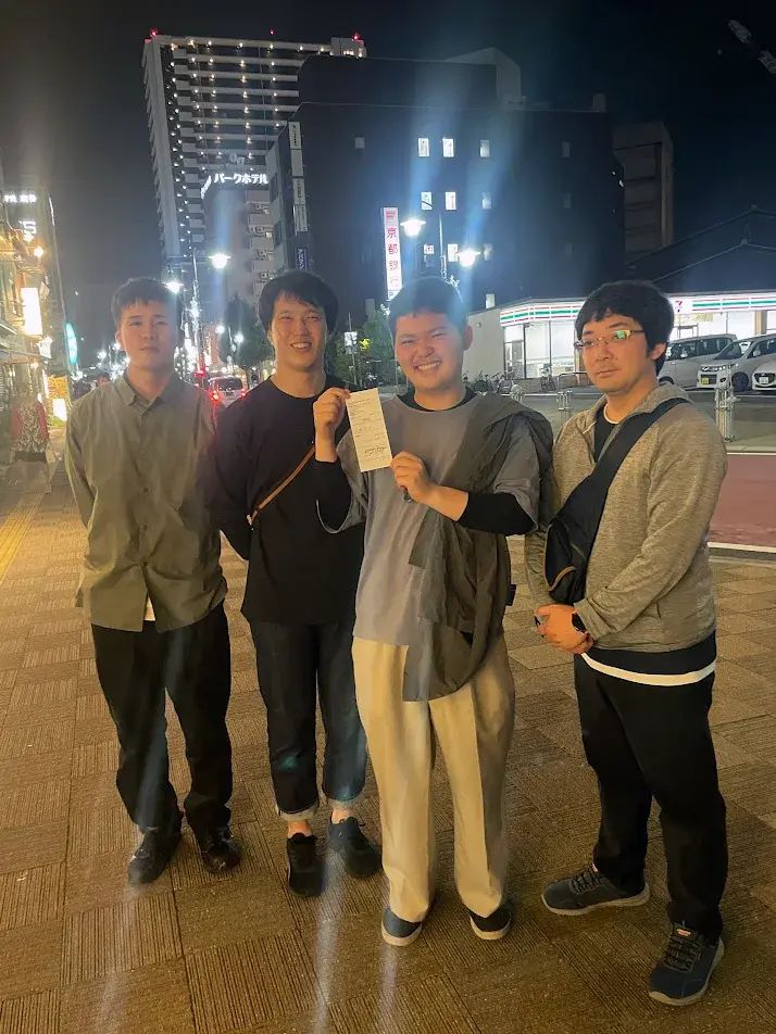 出張先の夜