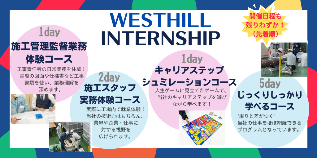 1月インターンシップ 残りあとわずか 株式会社ウエストヒル採用サイト 広島県広島市の金属熱処理業の会社